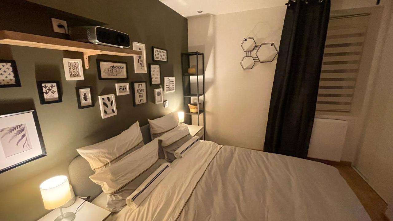 Mille Et Une Nuit, Appartement Classe 3 Etoiles En Rdc Avec Exterieur Et Parking Dole Exterior photo